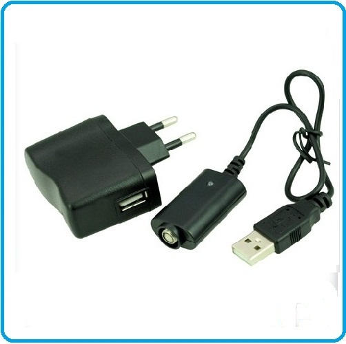Elektronická cigareta USB Nabíječka + adapter 220V eGO-W / eGO-C / eGO-T