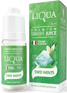 Liquid Two mints 10ml-0mg (chuť máty a mentolu) 