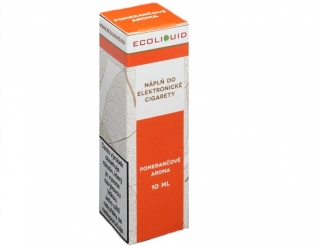 Liquid Ecoliquid Orange 10ml - 6mg (Pomeranč)