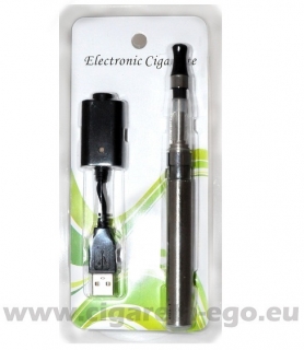 E-cigareta eGo CE 4 start set 1100 mAh, 1ks stříbrná