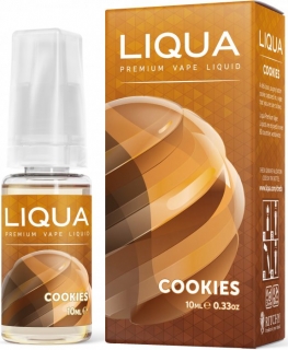 Liquid LIQUA Elements Cookies 10ml-0mg (Sušenka)