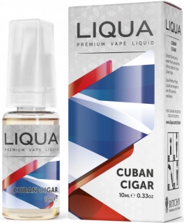 Liquid LIQUA Elements Cuban Tobacco 10ml-0mg (Kubánský doutník)