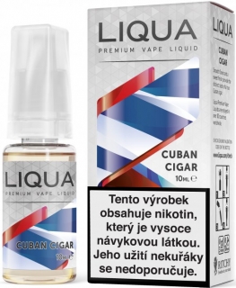 Liquid LIQUA Elements Cuban Tobacco 10ml-18mg (Kubánský doutník)