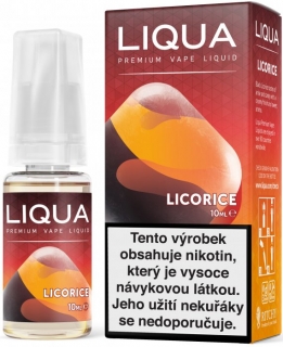 Liquid LIQUA Elements Licorice 10ml-6mg (Lékořice)