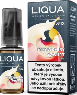 Liquid LIQUA MIX Strawberry Yogurt 10ml-6mg