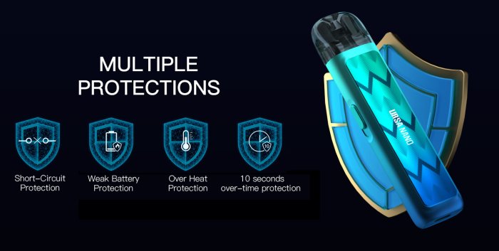Elektronická cigareta Lost Vape Ursa Nano Pod 800mAh Wave Blue
