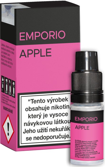Liquid EMPORIO Apple 10ml - 12mg (Jablko)
