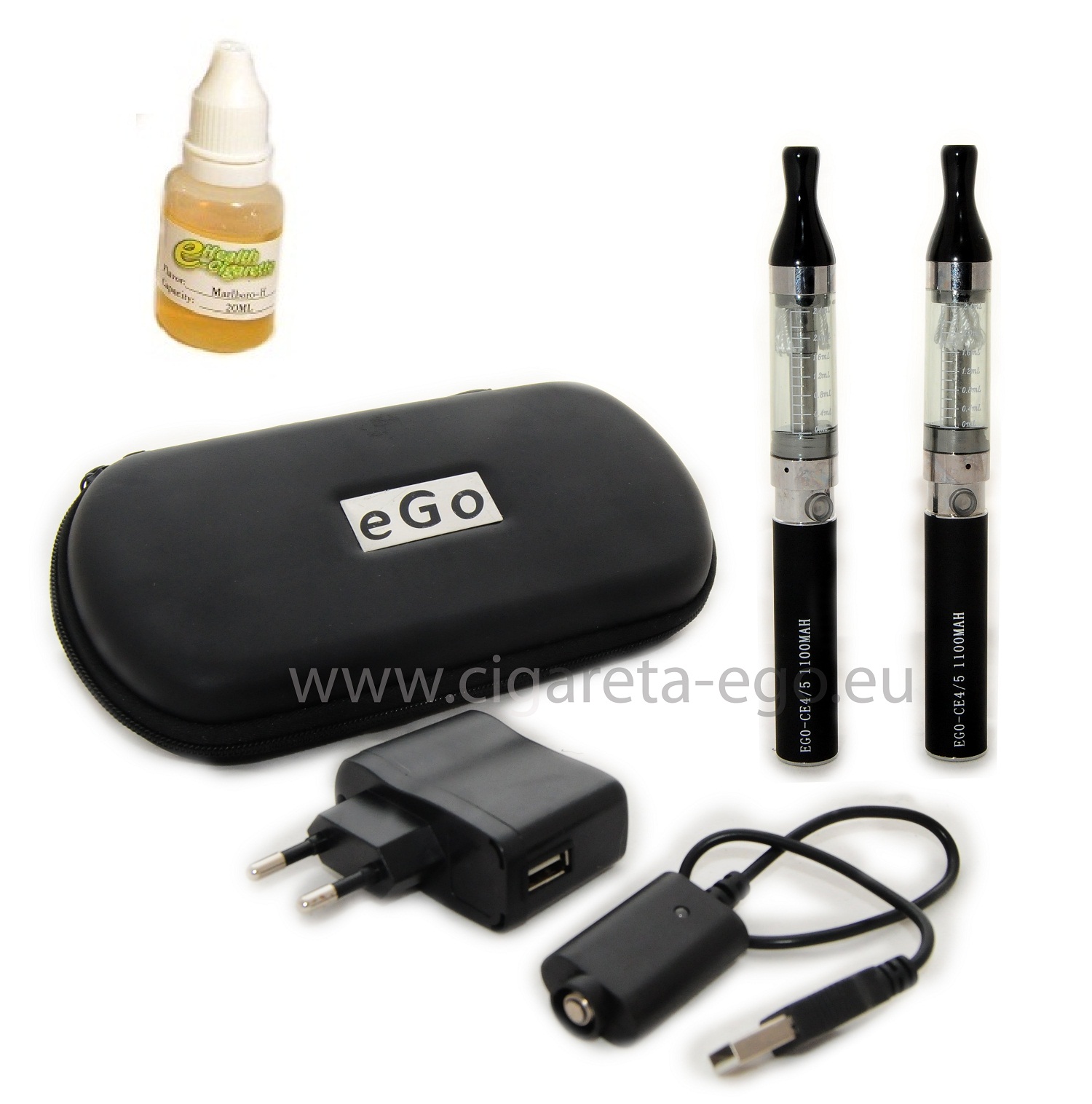 Elektronická cigareta eGo-CE9+ 1100 mAh 2ks 
