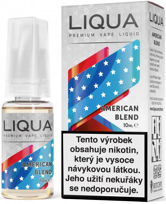 Liquid LIQUA Elements American Blend 10ml - 18mg (Americký míchaný tabák)