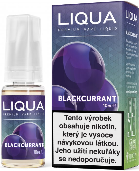 Liquid LIQUA Elements Blackcurrant 10ml-6mg (černý rybíz)