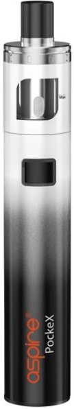E- cigareta aSpire PockeX AIO 1500mAh ANNIVERSARY EDITION Black White