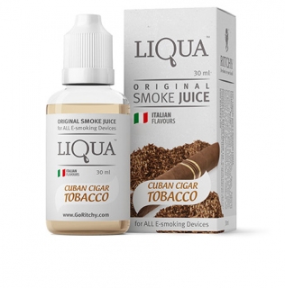 Liquid Liqua Kubánský doutníkový tabák 30ml 3mg 