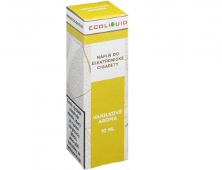 Liquid Ecoliquid Vanilla 30ml - 0mg (vanilka)