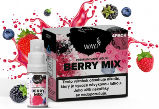 Liquid WAY to Vape 4Pack Berry Mix 4x10ml-12mg