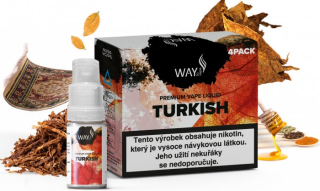Liquid WAY to Vape 4Pack Turkish 4x10ml-0mg