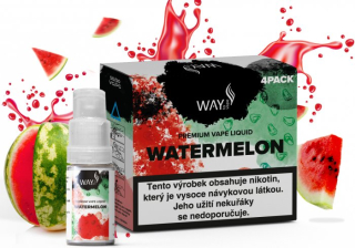 Liquid WAY to Vape 4Pack Watermelon 4x10ml-12mg