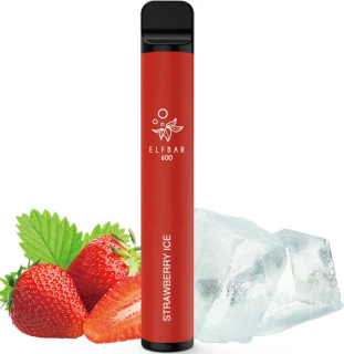 Elektronická cigareta Elf Bar 600 Strawberry Ice 10mg