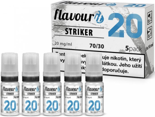 Nikotinová báze Flavourit STRIKER 70/30 5x10ml 20mg