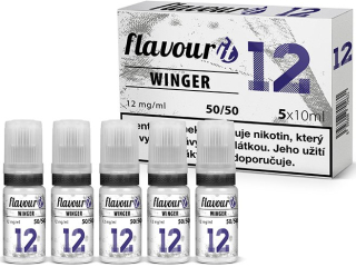 Nikotinová báze Flavourit 50/50 5x10ml 12mg