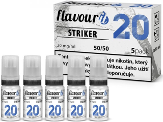 Nikotinová báze Flavourit STRIKER 50/50 5x10ml 20mg