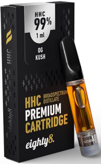 Cartridge Eighty8 HHC, 99% HHC OG Kush 1ml