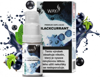 Liquid WAY to Vape Blackcurrant 10ml-12mg