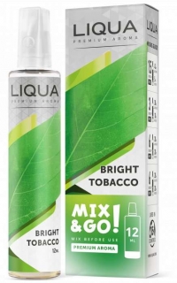 Příchuť Liqua Mix&Go 12ml Bright Tobacco