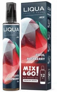 Příchuť Liqua Mix&Go 12ml Cool Raspberry