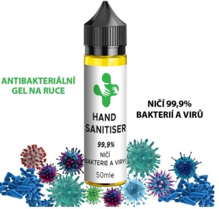 Antibakteriální gel 50ml (70% alkoholu) Hand Sanitizer