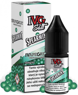 Liquid IVG SALT Spearmint 10ml - 10mg