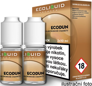 Liquid Ecoliquid Premium 2Pack ECODUN 2x10ml - 18mg