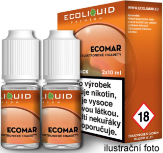 Liquid Ecoliquid Premium 2Pack ECOMAR 2x10ml - 3mg