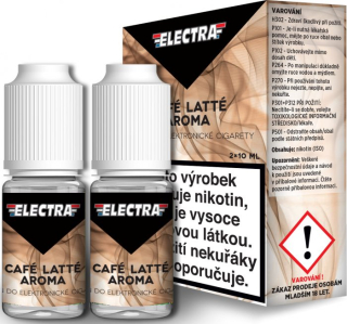 Liquid ELECTRA 2Pack Cafe Latte 2x10ml - 3mg