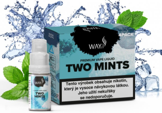 Liquid WAY to Vape 4Pack Two Mints 4x10ml-12mg